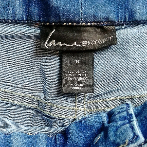 Lane Bryant Distressed Jeans - Picture 2 of 14